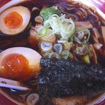 麺家いろは - 2011-10-26　ブラック味玉ラーメン