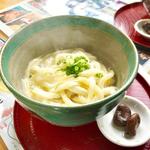 すずめ庵 - 釜玉うどん