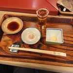 魚正 - 突き出し2品 2019年1月