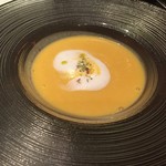 MILLE FIORI - バターナッツカボチャのポタージュスープ（￥600）