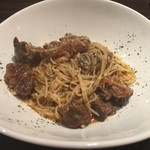 MILLE FIORI - なにわ黒牛すね肉の白ワイン煮込み スパゲティ