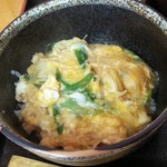 定食・うどん 喜一 - うどんミニ丼 セットの　玉子丼　※拡大(2019.01.23)