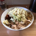 豚星。 - 辛くない辛麺 (汁なし)