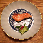 鹿教湯 三水館 - 信州サーモン粕漬け