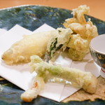 鮨松榮 - 春の天婦羅