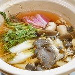 鮨松榮 - 大黒しめじ鍋