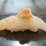 鮨松榮 - 障泥烏賊 辛味大根