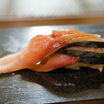 鮨松榮 - 鯖 三枚づけ