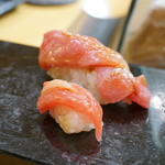 鮨松榮 - チビ大間とデカ大間