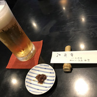 日本橋 やぶ久 - お通しは蕎麦味噌