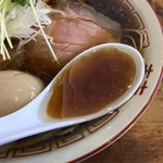 中華そば しば田 - 香ばしく芳醇なスープ