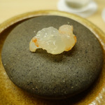 道人 - 伊勢海老を軽く炙って