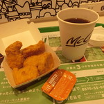McDonald's - 無料ホットコーヒー＆ナゲット5個