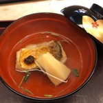 かみその - 甘鯛と筍のお吸い物