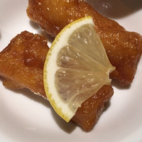 中国料理 大湖苑  - 白身魚フライ 小皿で (´∀｀)/