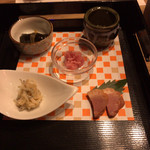 Japanese Food＋Drink 板BAR - お通し