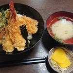 蛯天 分店 - 上天丼850円