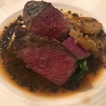 フランス食堂  オ・コションブルー - 仙台牛モモ肉のソテー