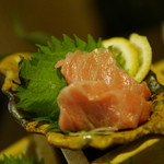 マグロ専門居酒屋 鮪屋 - 本まぐろ5点盛りとまぐろの中落をセットアップ