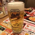 ガスト - ファミレスでいただく生ビール(^^)
