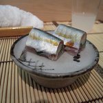 すし匠 - 〆あじ