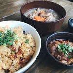 ペコシセ トカチ オオヒラ キッチン - 炊き込みご飯定食