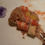 AZUR et MASA UEKI - スペシャリティ (フォアグラ 海老 ショコラシャンティ)