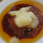 ホワイト餃子 - タレ調合