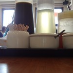 ホワイト餃子 - 調味料