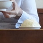 ホワイト餃子 - 大盛りの様子