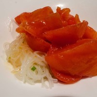 開化亭 - フルーツトマトと冷製ビーフンの太白ゴマ油和え