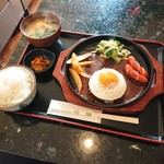 豊琳 - ハンバーグランチ（900円）2019年1月