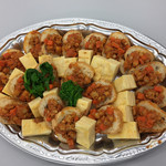 シュエット - ポテトのミルフィーユ仕立てとトリッパ