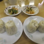 味の三平 - シューマイ・キムチ二人分　【　２０１１年１０月　】