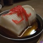 もつ焼き じんちゃん - 大根酢　