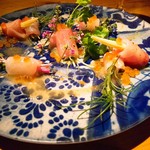 なっぱjuicy - 鮮魚のカルパッチョ