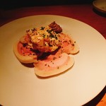 なっぱjuicy - 演出に一工夫あったポテトサラダ