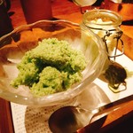 なっぱjuicy - セロリのジェラートと、セロリのチーズケーキ