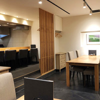 祇園 にし - お客さんが帰った後の店内('18.11月下旬)