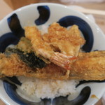 ぎんざ春日 - 天丼　拡大