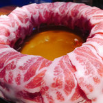 粋な肉 - 美彩鍋