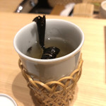 鮓家一 - ひれ酒