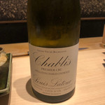 鮓家一 - やたらうまい白ワイン