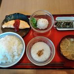 盛岡月が丘食堂 - 朝食セット（４００円）