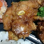 花まる弁当 - 酢醤油タレの艶