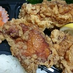 花まる弁当 - 唐揚げアップ