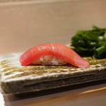 海味 - 大間延縄157キロまぐろ血合ぎし