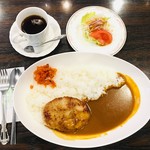 Resutoran Kadan - ハンバーグカレーのセット