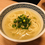 濱田屋 - まずはチャンポン麺〆。酢醤油は自分で調整したかったな。