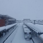 Yashima - ［2018/12］岩見沢駅の跨線橋からの風景です。